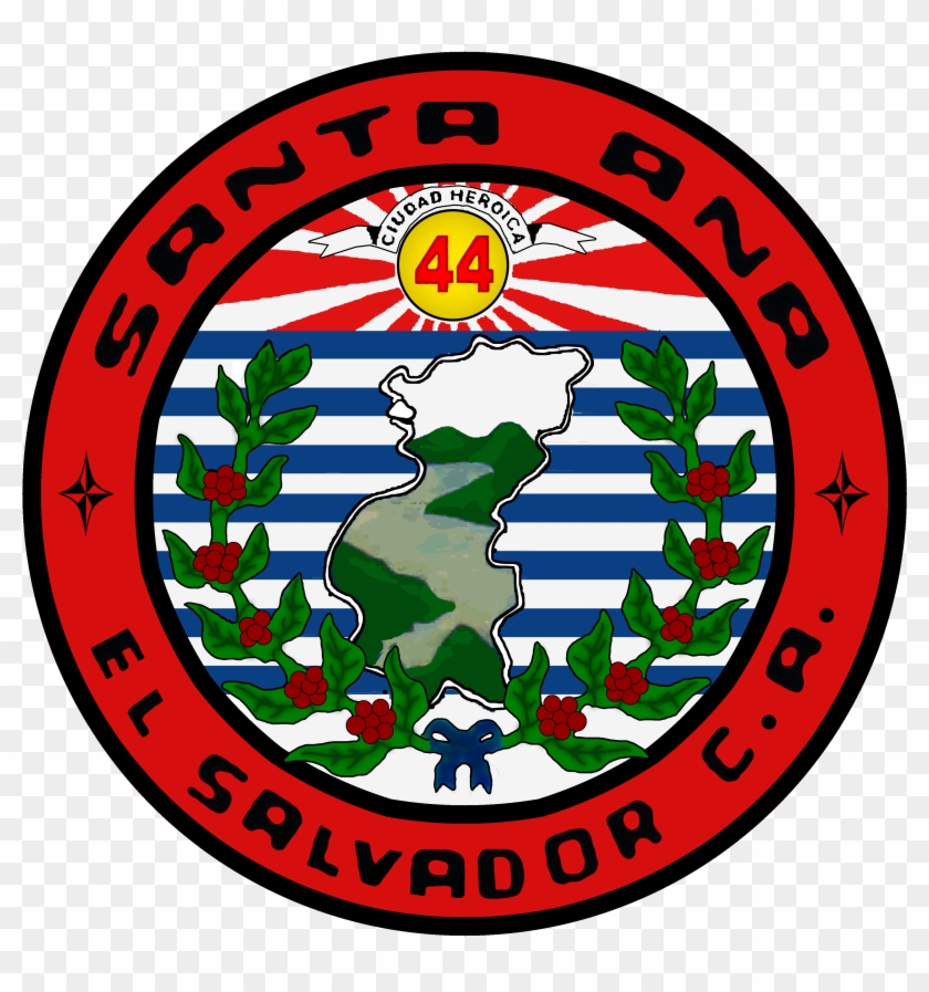 Escudo Santa Ana El Salvador Alcaldia - Alcaldia Municipal De Santa Ana Clipart