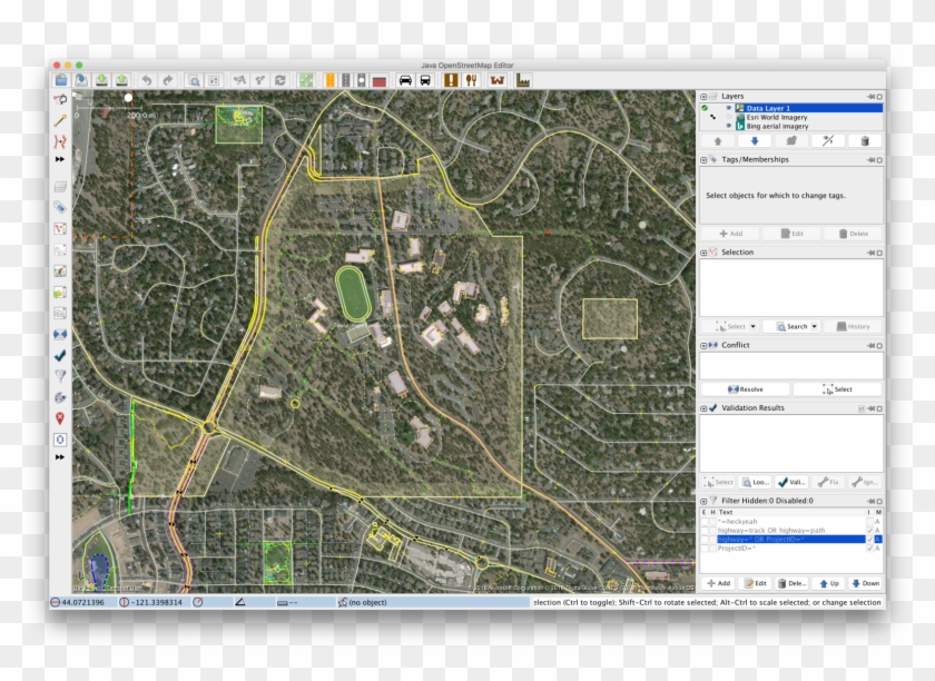 Adding Footpaths In Josm, Especially For Really Large - Atlas Clipart