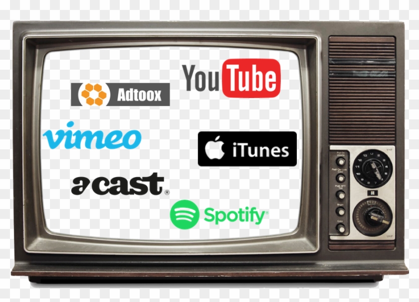 Delivery - Old Tv Transparent Background Clipart