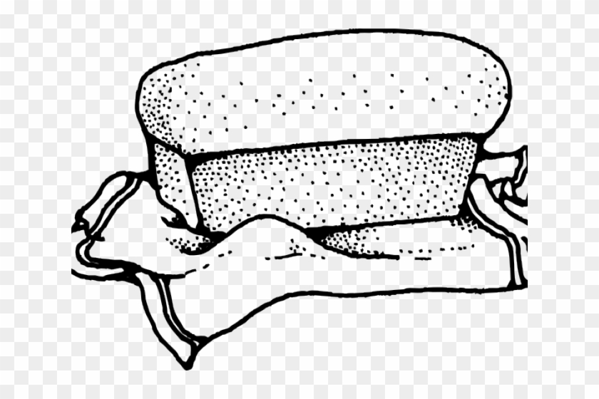 Loaf Of Bread Clipart - Bread Clip Free Art Black And White - Png Download