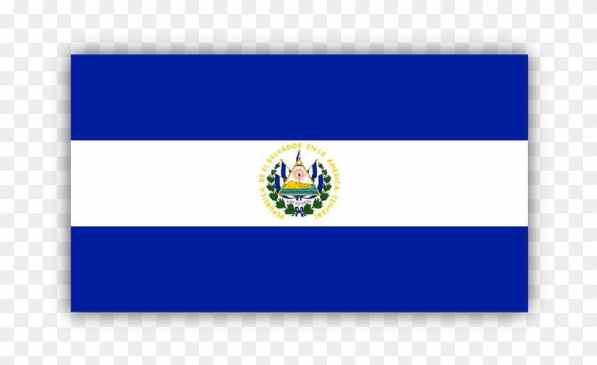 Flag Bumper Sticker Custom - El Salvador Gif Clipart