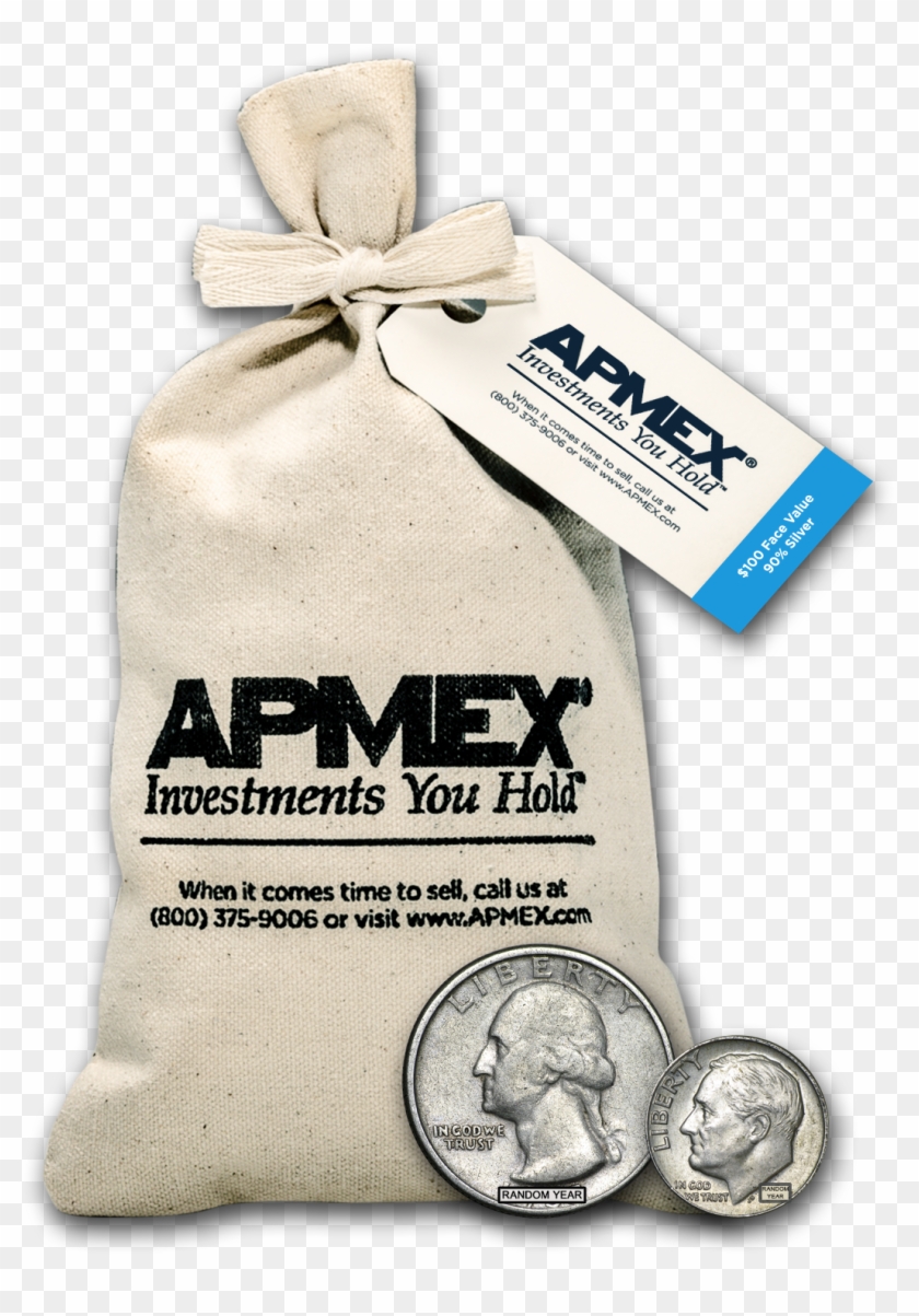 Bags Of 90% Silver Coins - Apmex Clipart #5727297