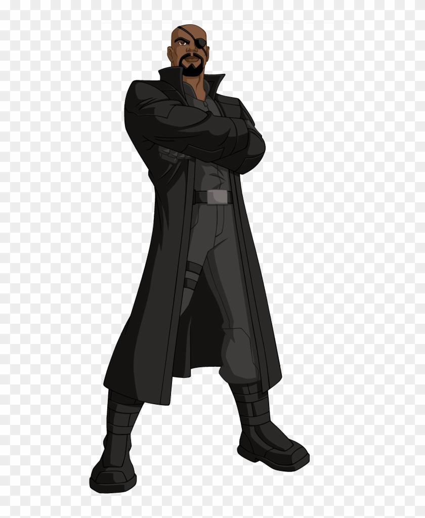 Nick Fury Png Photo - Marvel Avengers Assemble Nick Fury Clipart #5727327