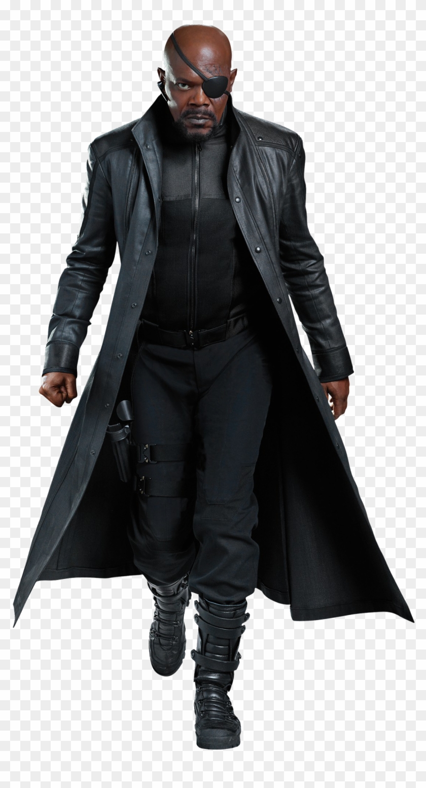 Nick Fury Free Png Image - Nick Fury Marvel Film Clipart #5727367