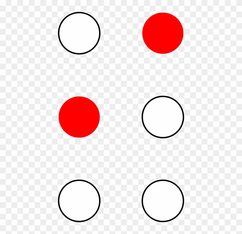 Korean Initial D Braille - Circle Clipart
