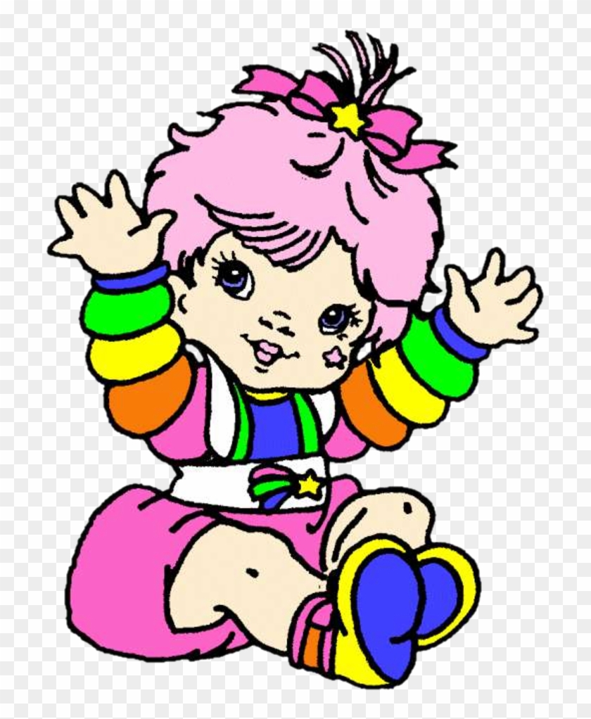 Baby Brite Rainbow Brite Behind Clipart #5728070