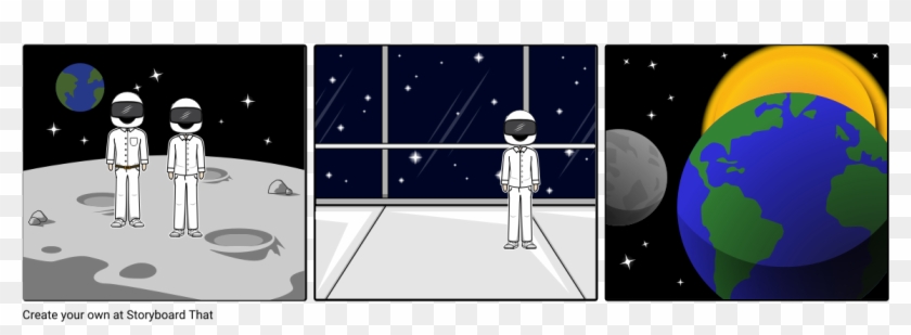 Interstellar Storyboard - Illustration Clipart