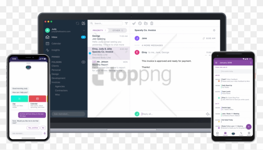 Free Png Astro Email Png Image With Transparent Background - Astro Email Clipart #5728260
