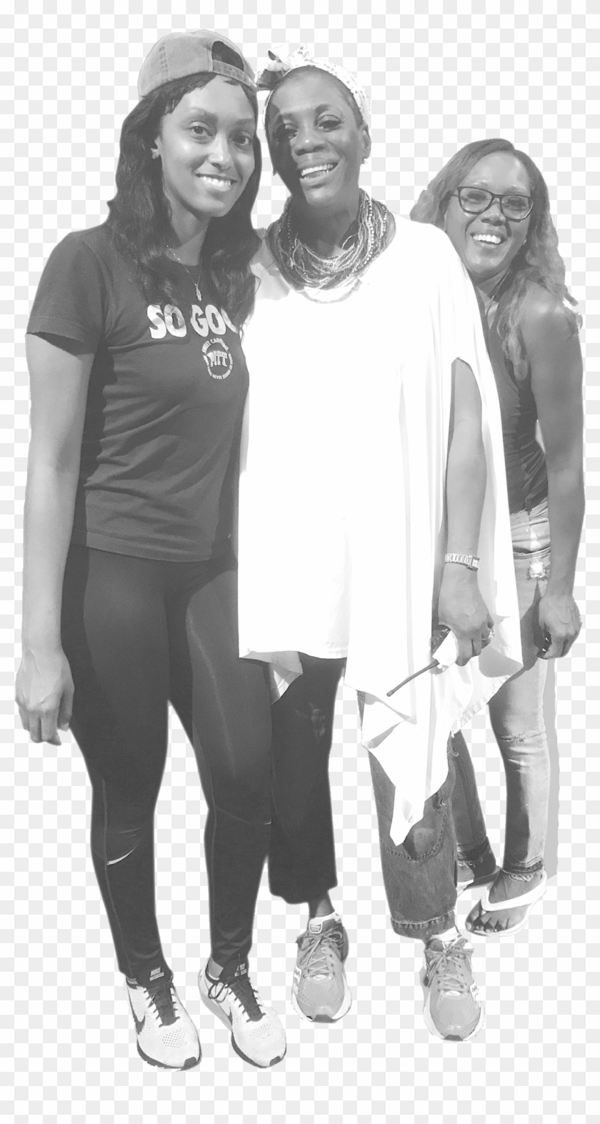 Erikah Abdu, Left, With Fellow Volunteers - Girl Clipart #5728559