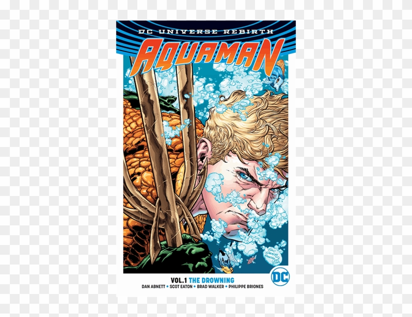 Books - Aquaman Rebirth Vol 1 Clipart #5728954