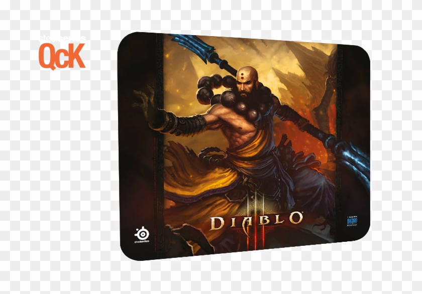 Die Steelseries - Diablo 3 Monk Clipart #5729249