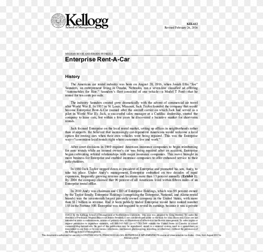 Pdf - Kellogg School Of Management Clipart