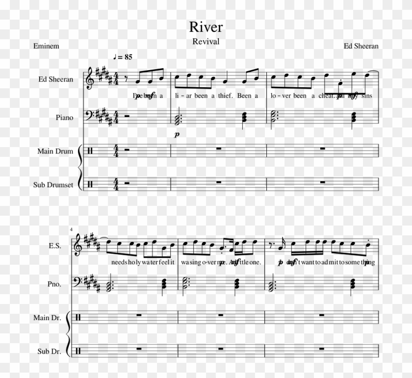Sheet Music , Png Download - Sheet Music Clipart