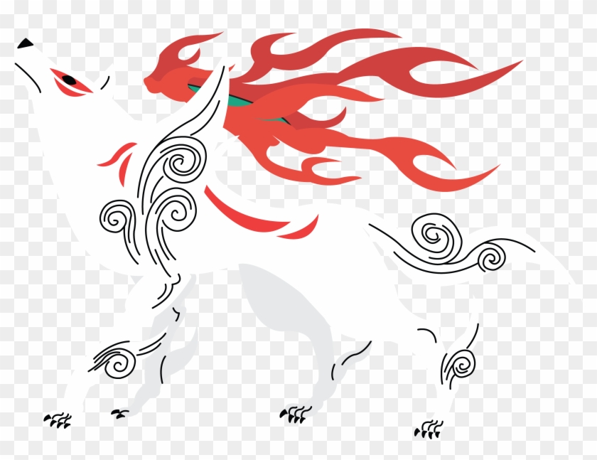 Information Graphic - Okami - Illustration Clipart