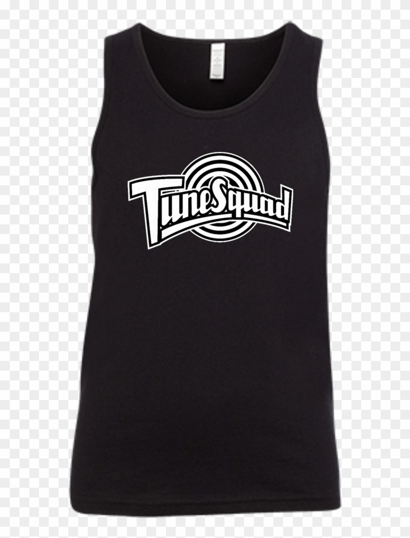 Tune Squad Black Youth Jersey Tank T-shirts - Top Clipart #5730473