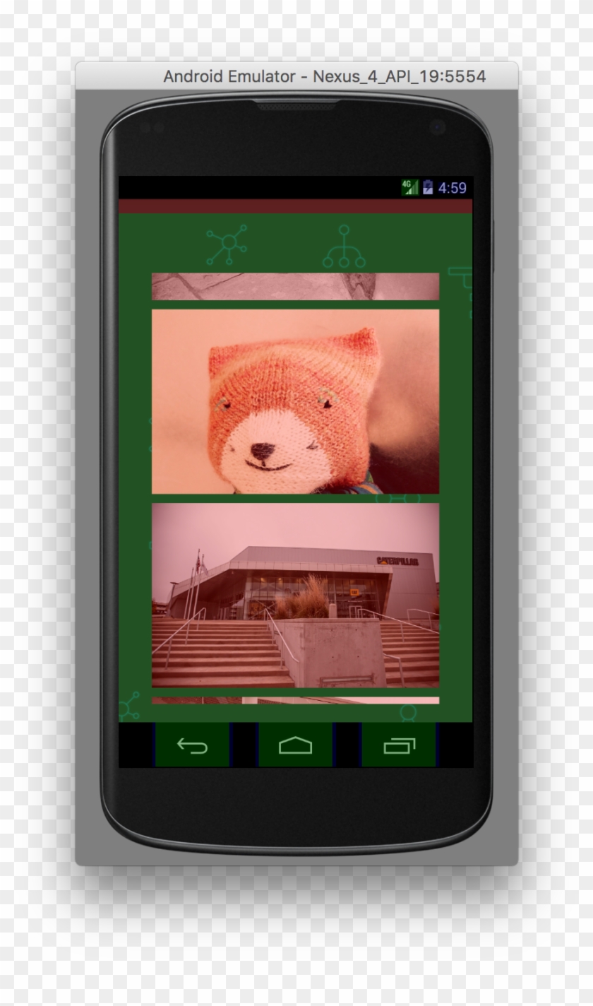 The Example Apps Screen Is Now Overlaid With Various - Smartphone Clipart