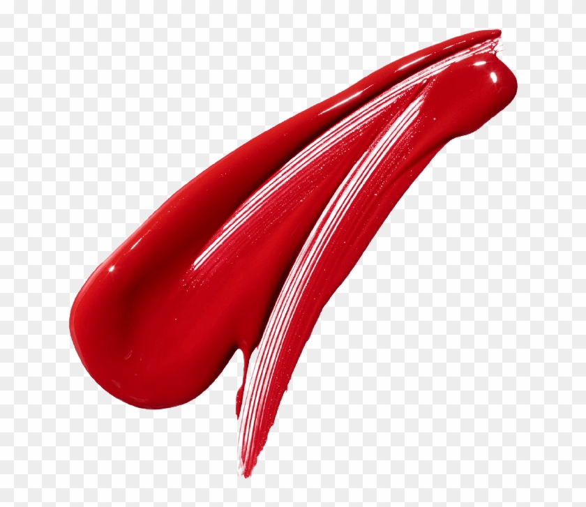 Stunna Lip Paint - Red Paint Swatch Transparent Clipart