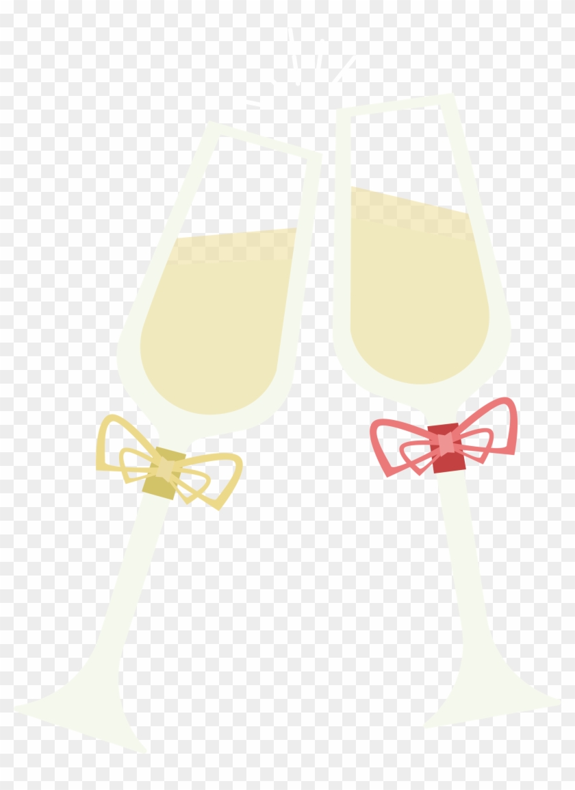 Paper Wine Pattern - Paper Wine Glass Clipart