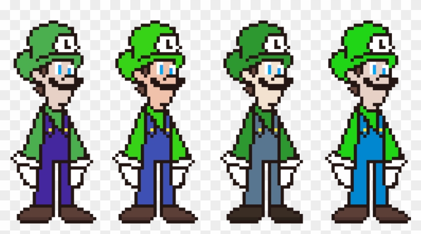 Luigi In Smash - Cartoon Clipart