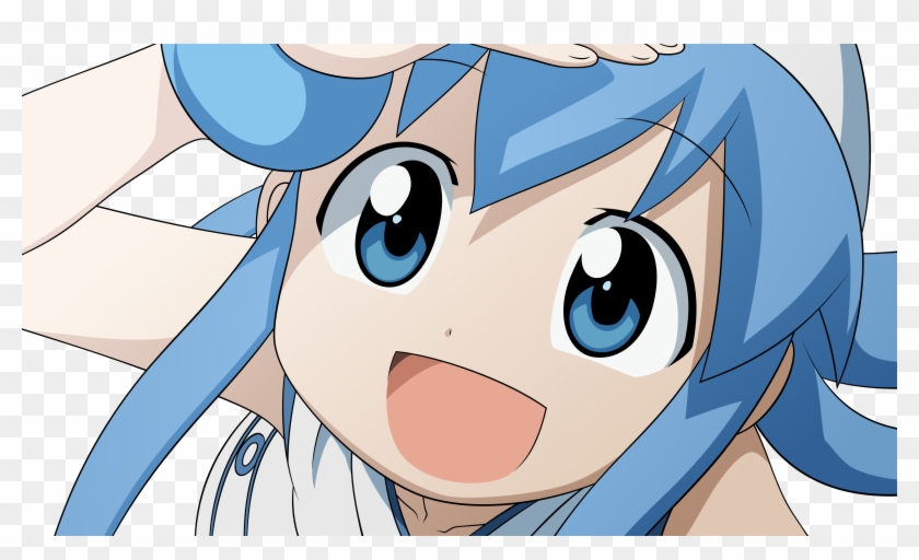 Squid Girl 4k Ultra Hd Wallpaper - Shinryaku Ika Musume 3 Clipart #5732302