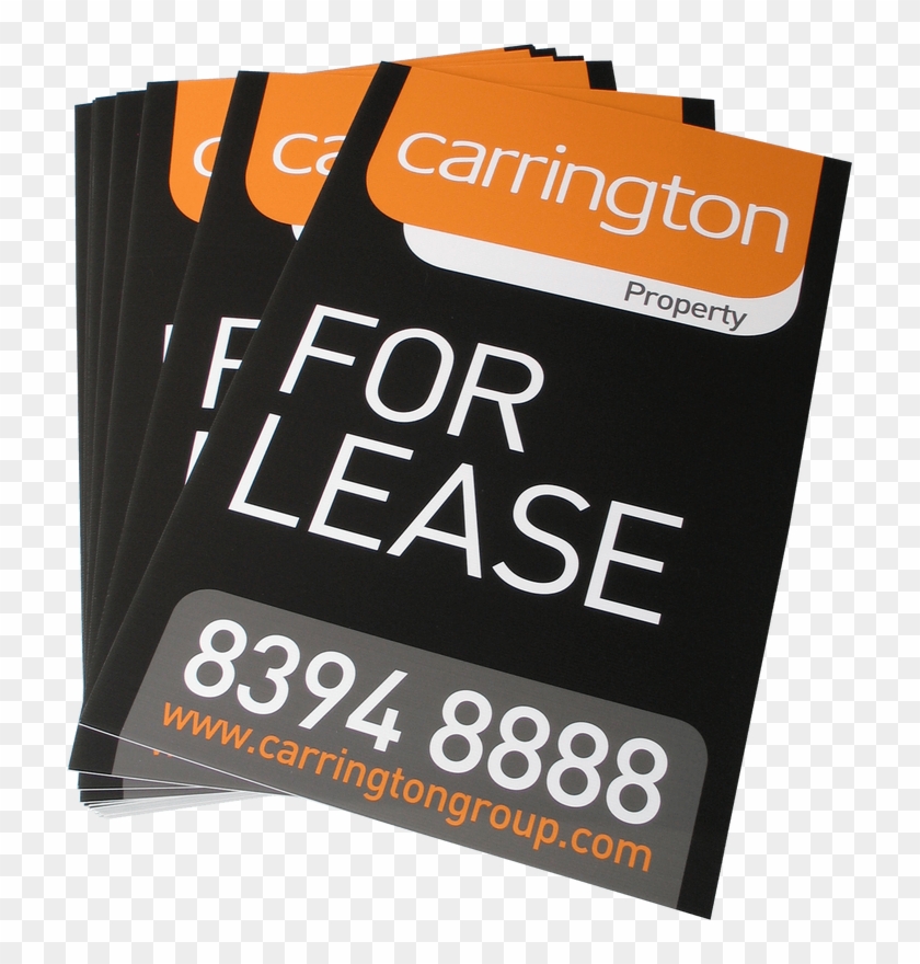 Real State Sign - Poster Clipart