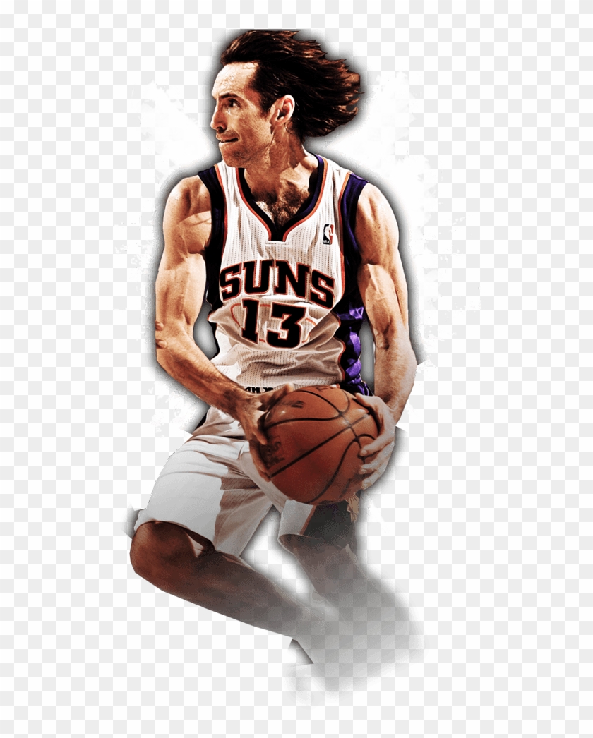 Phoenix Suns Stitched - Steve Nash No Background Clipart #5733113