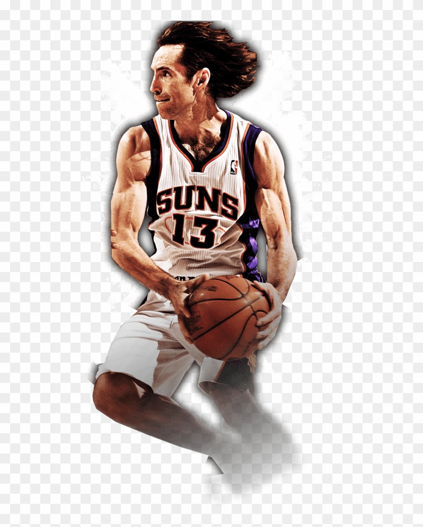 Phoenix Suns Stitched - Steve Nash No Background Clipart #5733113
