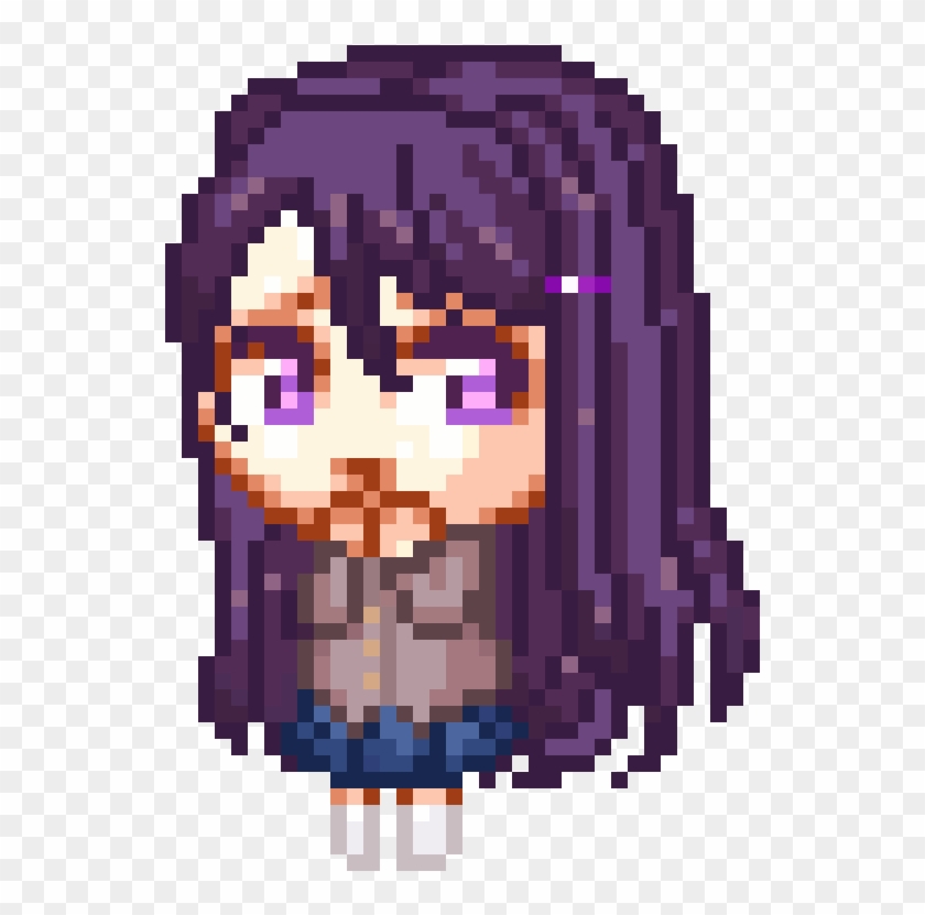 I Made A Yuri Pixel Art - Illustration Clipart
