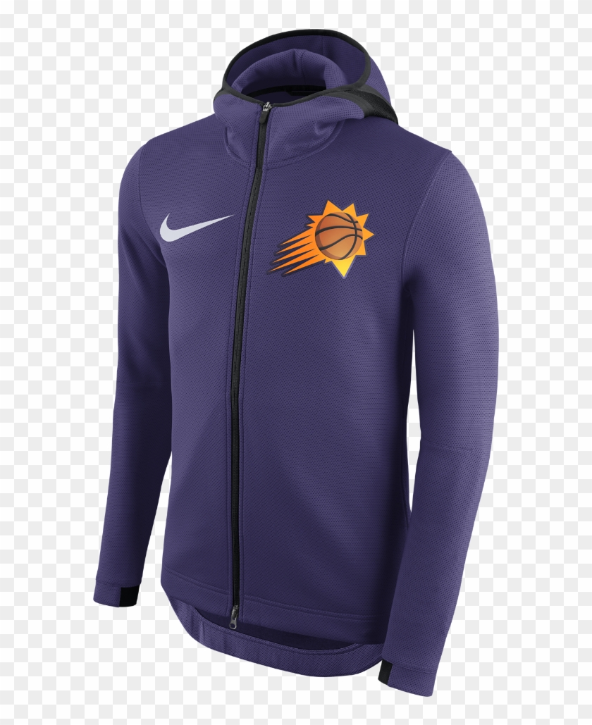 Phoenix Suns Nike Therma Flex Showtime Men's Nba Hoodie - Nike Phoenix Suns Hoodie Clipart #5733669