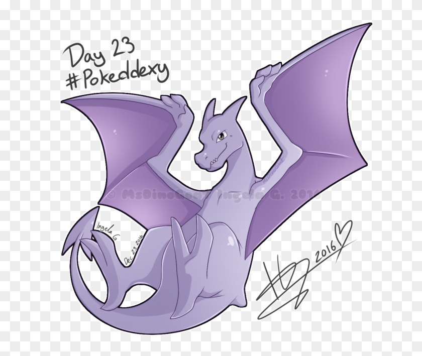 Day 23 Aerodactyl - Cartoon Clipart #5734022