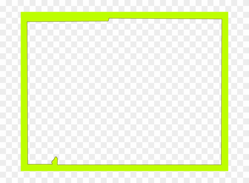 A Plain Frame Map Of Desoto - Symmetry Clipart #5734055