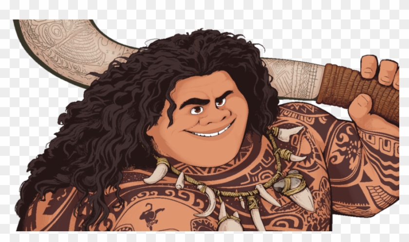 Maui Demigod Art Clipart Moana Maui Maui Maui Fan Art Png Download Pikpng