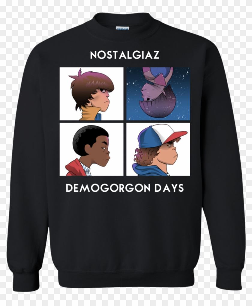 Stranger Things Nostalgiaz Demogorgon Days Unisex Tshirt, - Gorillaz Stranger Things Clipart