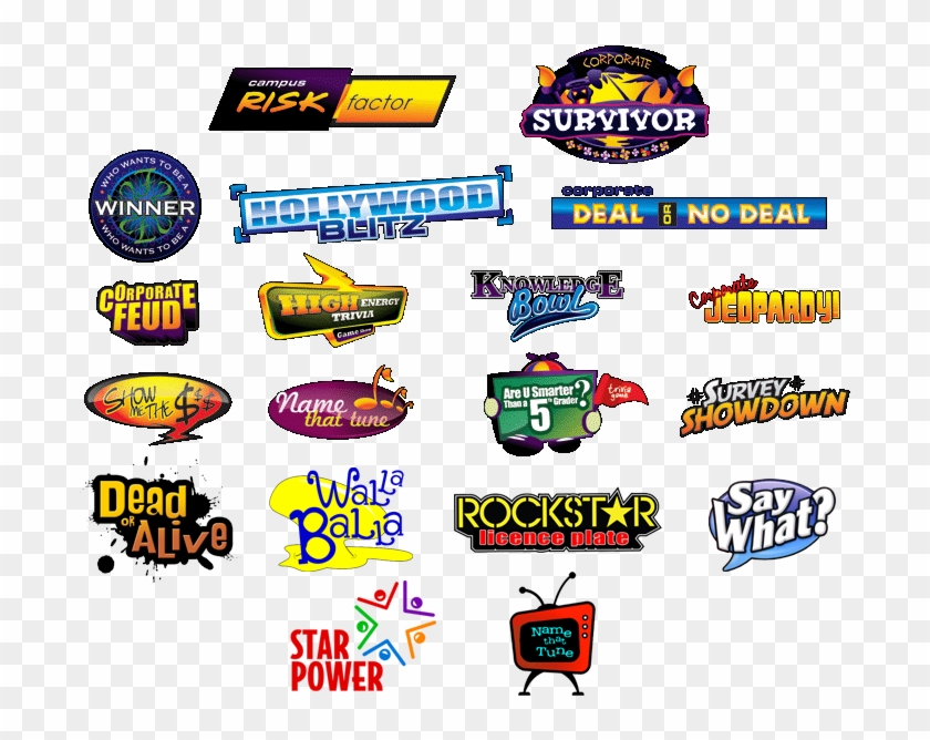 Logos Game Shows - Game Show Logos Clipart #5734492