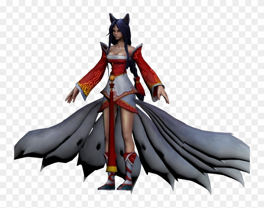 Download Zip Archive - Ahri League Of Legends Model Clipart