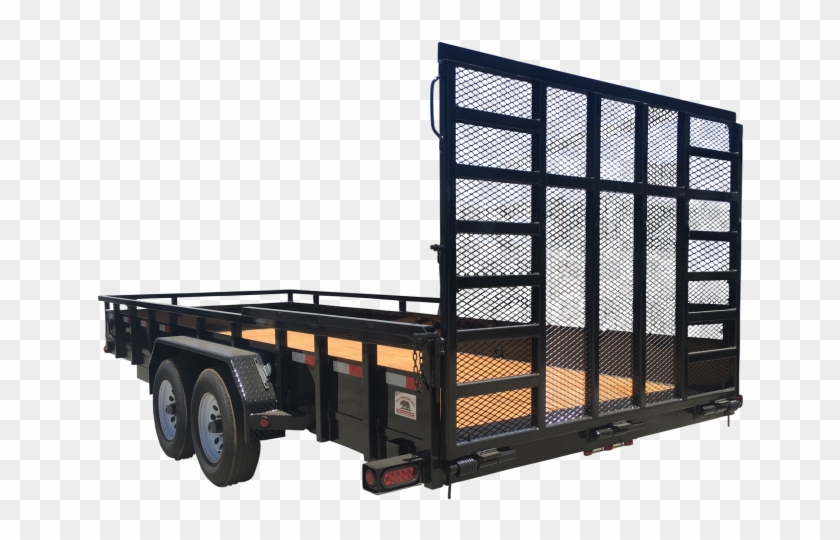 2019 R&j 7'x20' 10k Hd Equipment Trailer - Mesh Clipart