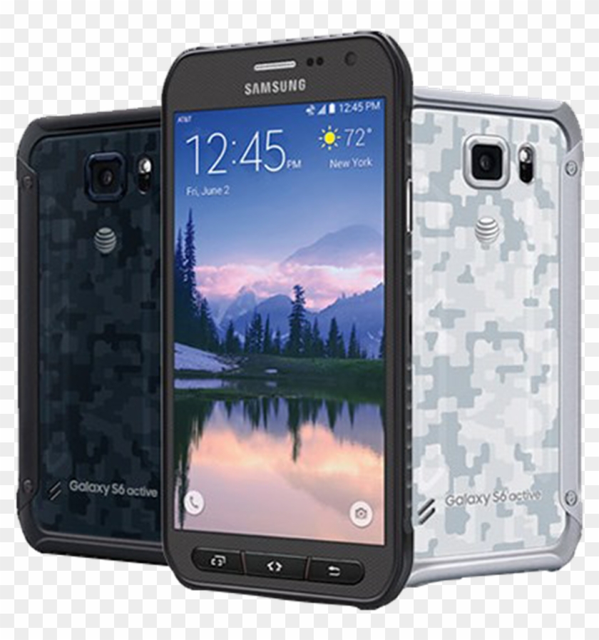 Otterbox Defender Series Case For Galaxy S6 - Samsung Galaxy S6 Active At&t Clipart #5735307