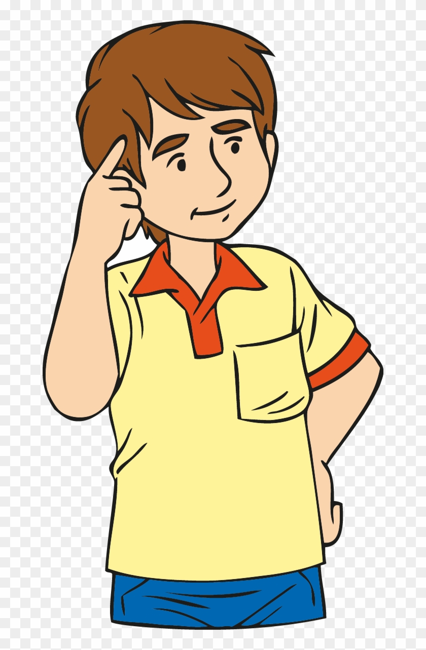 Adolescente Pensando Png - Fonte Xbox 360 Paralela Clipart