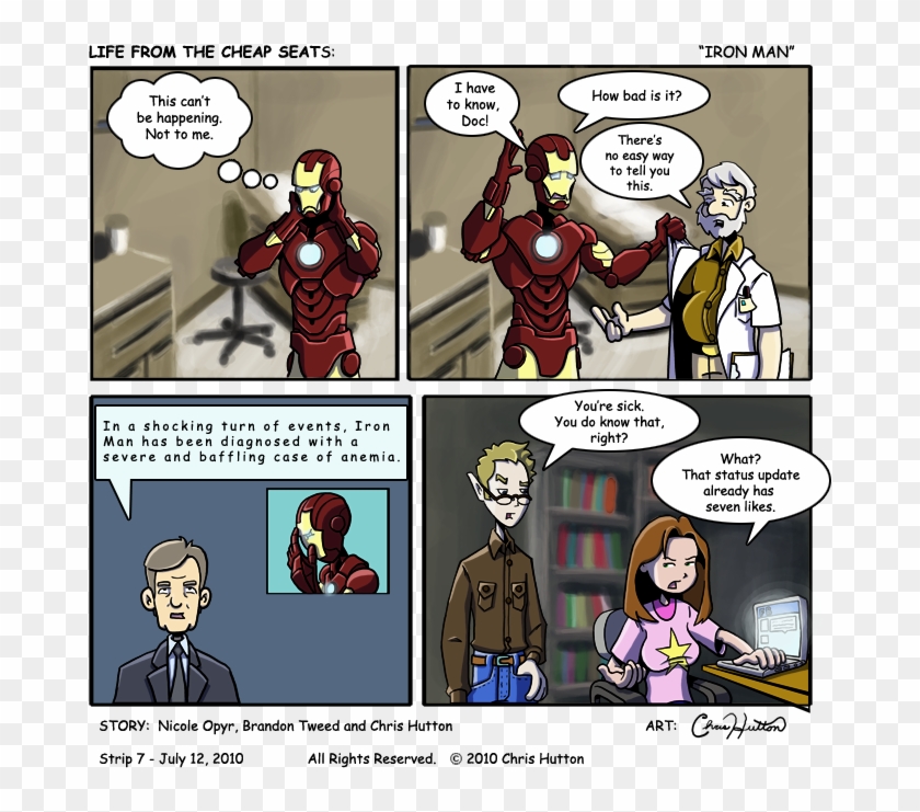 Iron Man - Comics Clipart