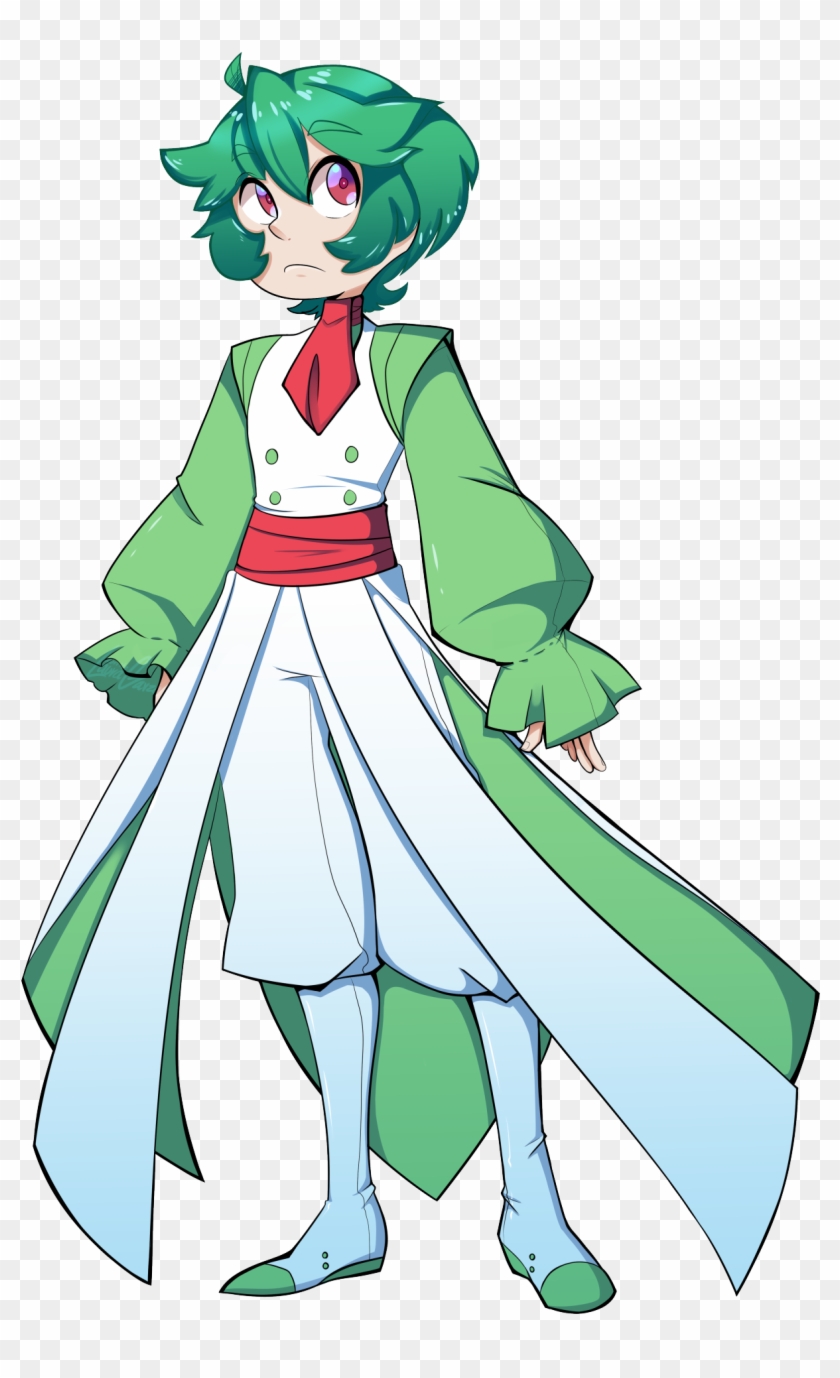 My Gardevoir And Gallade Gijinkas Began Circulating - Gallade Gijinka Clipart #5736054