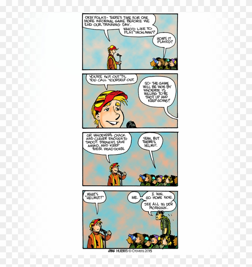 Hubris- But There's Helmut - Comics Clipart