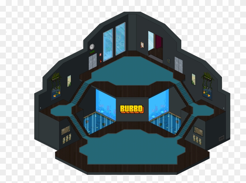 Bubbo Bg - Habbo Retros Bg Clipart #5736339