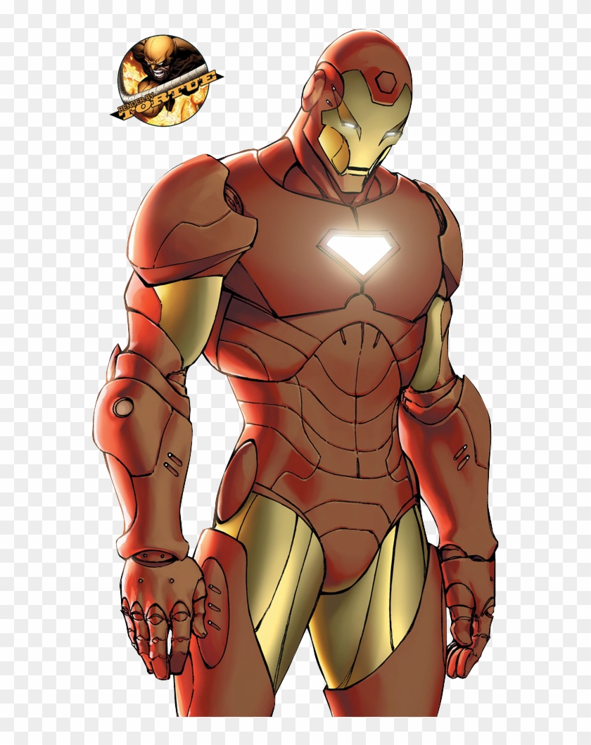 Iron Man - Cartoon Clipart #5736441