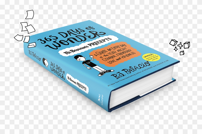 365 Days Of Wonder - Auggie And Me Side Cover Clipart