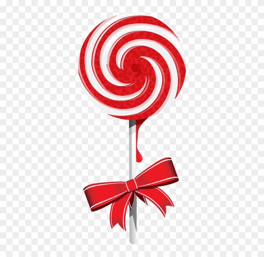 Transparent Lollipop Christmas - Strawberry Lollipop Png Clipart