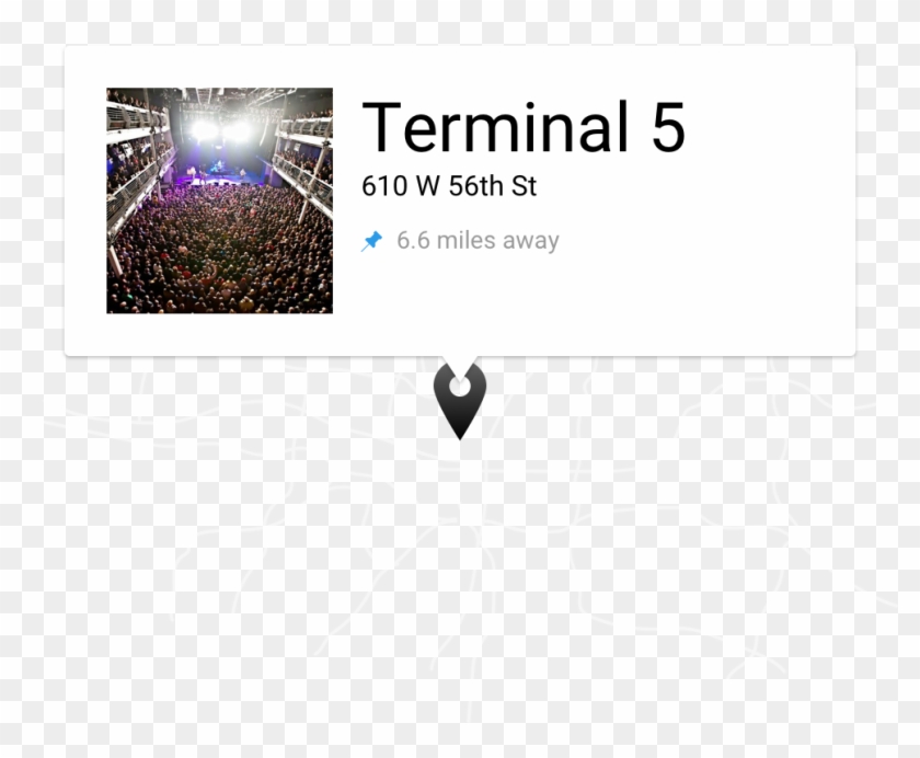 Gig Finder - Terminal 5 New York Clipart #5736938