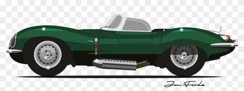 Jag - Jaguar Xk120 Steve Mcqueen Clipart
