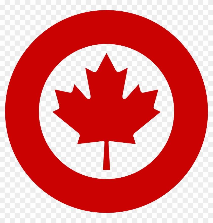 Rcaf Roundel Proposal 1 - Canadian Air Force Symbol Clipart #5737230