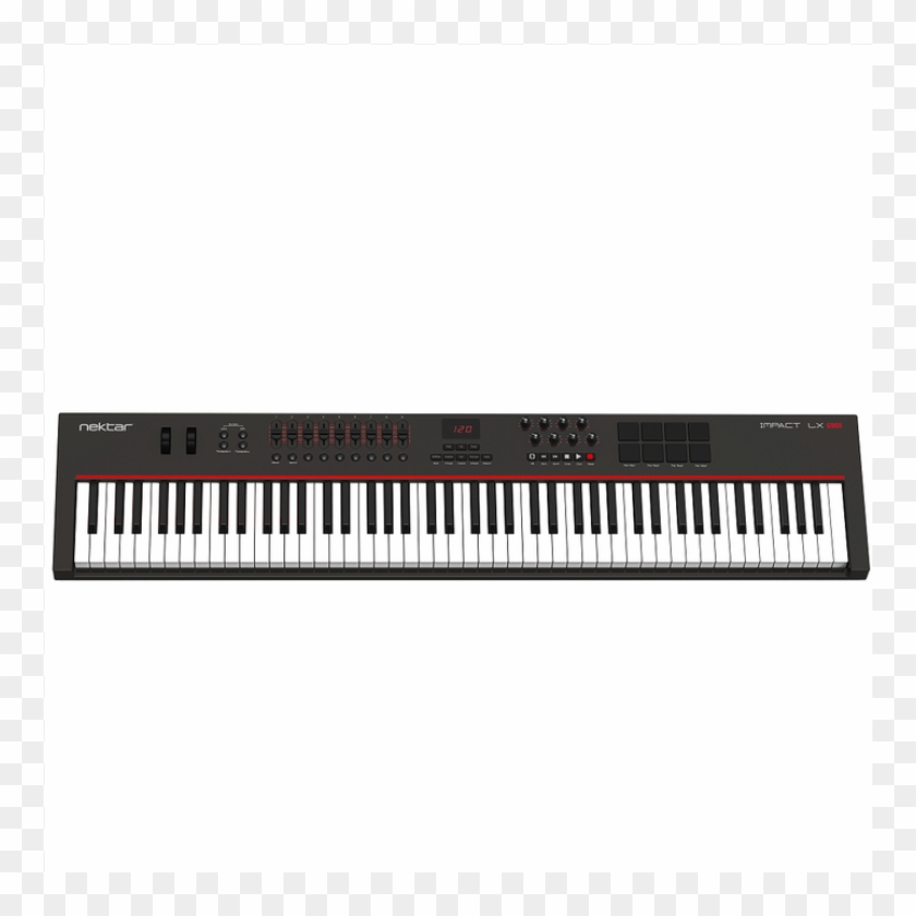 Nektar Impact Lx88 Midi Keyboard - Musical Keyboard Clipart