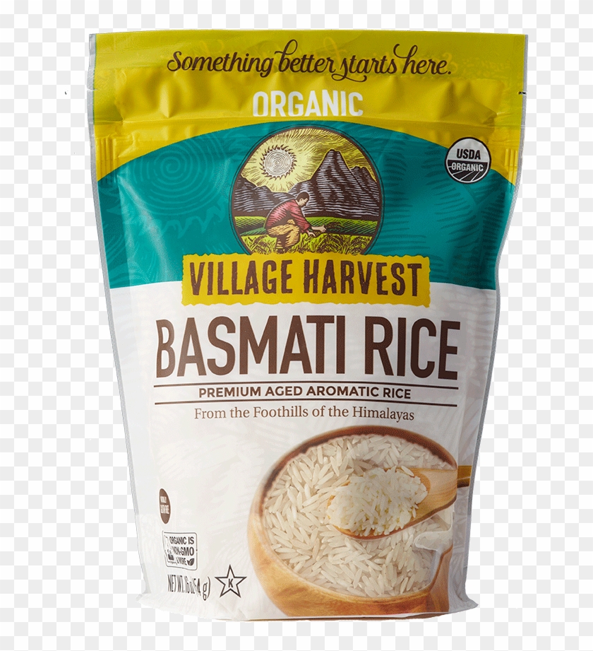 Organic Basmati Rice - White Rice Clipart #5737674